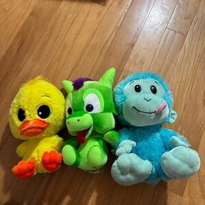 Duck Dragon dinosaur Monkey Colorful Plush Toy